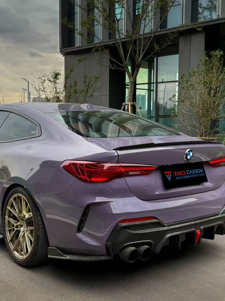 BMW 430i M440i G23 Aftermarket Parts - TAKD Carbon Rear Diffuser ...