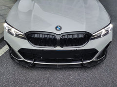 BMW 3 Series 330i M340i LCI G20 G21 2023-ON with Aftermarket Parts - Pre-preg Carbon Fiber Grill from TAKD Carbon