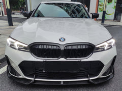 BMW 3 Series 330i M340i LCI G20 G21 2023-ON with Aftermarket Parts - Pre-preg Carbon Fiber Grill from TAKD Carbon