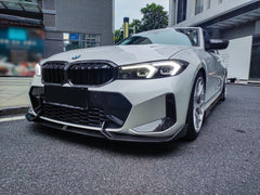 BMW 3 Series 330i M340i LCI G20 G21 2023-ON with Aftermarket Parts - Grill Pre-preg Carbon Fiber from TAKD Carbon