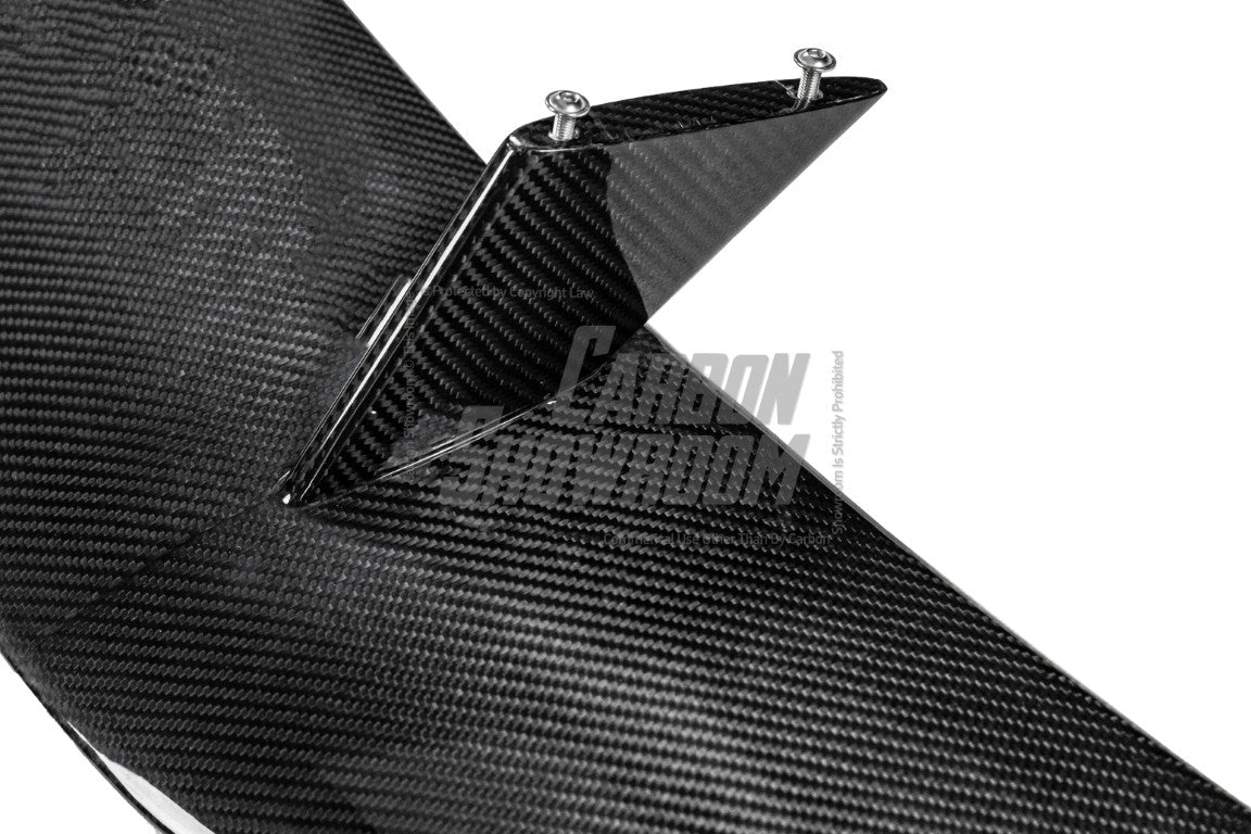 BMW 8 Series 840i M850i G16 2018 2019 2020 2021 2022 2023 2024 with Aftermarket Parts - Rear GT Wing Carbon Fiber from TAKD Carbon