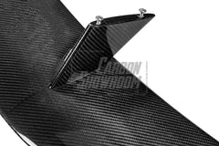 BMW 8 Series 840i M850i G16 2018 2019 2020 2021 2022 2023 2024 with Aftermarket Parts - Rear GT Wing Carbon Fiber from TAKD Carbon