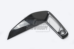 BMW 3 Series 330i (with M-package bumper, does not fit base model) M340i G20 LCI 2023 2024 with Aftermarket Parts - Front Bumper Upper Valences Pre-preg Carbon Fiber from TAKD Carbon