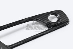 BMW 3 Series 330i (with M-package bumper, does not fit base model) M340i G20 LCI 2023 2024 with Aftermarket Parts - Front Bumper Upper Valences Pre-preg Carbon Fiber from TAKD Carbon