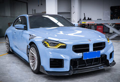 BMW M2 / M2C G87 2023-ON with Aftermarket Parts - AD Front Lip Carbon Fiber from TAKD Carbon