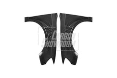 Audi RS3 8V.5 2018 2019 2020 with Aftermarket Parts - Front Fenders Pre-preg Carbon Fiber from TAKD Carbon