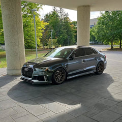 TAKD Carbon Front Fenders for Audi RS3 8V 2018-2020 Pre-preg Carbon Fiber