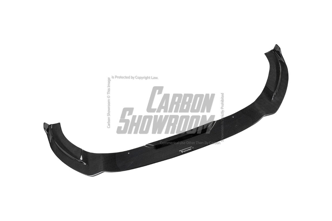 Audi S5 A5 S-line (with s-line bumper) B9.5 2020 2021 2022 2023 2024 with Aftermarket Parts - Front Lip Pre-preg Carbon Fiber from TAKD Carbon