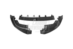 BMW 3 Series 330i (with M-package bumper,Does not fit base model) M340i G20 G21 LCI 2023-ON with Aftermarket Parts - V2 Style Front Lip Pre-preg Carbon Fiber from TAKD Carbon