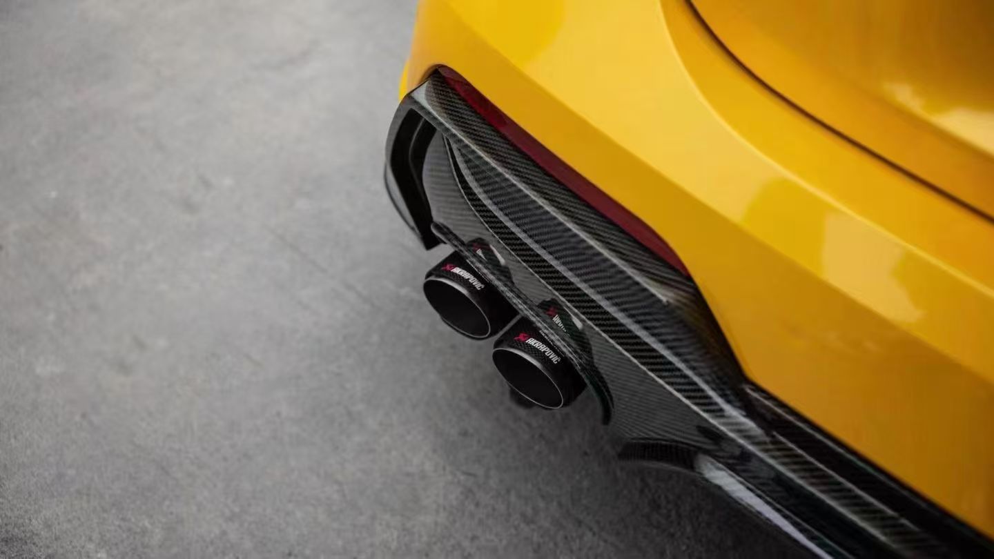 TAKD Carbon BMW 4 Series G22 G23 G26 i4 & Gran coupe 430i M440i Side Skirts Front Canards Rear Diffuser & Canards Carbon Fiber 
