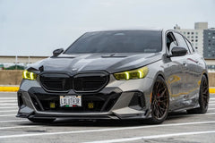 BMW 5 Series 530 540 & i5 e/x Drive40 M60 G60 G61 2024-ON with Aftermarket Parts - Hood Pre-preg Carbon Fiber from TAKD Carbon