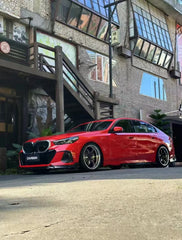 BMW 5 Series 530 540 (with M-package bumper, does not fit base model) & i5 e/x Drive40 (with M-package bumper, does not fit base model) M60 G60 G61 2024-ON with Aftermarket Parts - V1 Style Air Intake Vents Cover Pre-preg Carbon Fiber from TAKD Carbon