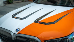 BMW 5 Series 530 540 & i5 e/x Drive40 M60 G60 G61 2024-ON with Aftermarket Parts - Hood Pre-preg Carbon Fiber from TAKD Carbon