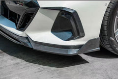 BMW 5 Series 530 540 (with M-package bumper, does not fit base model) & i5 e/x Drive40 (with M-package bumper, does not fit base model) M60 G60 G61 2024-ON with Aftermarket Parts - V1 Style Air Intake Vents Cover Pre-preg Carbon Fiber from TAKD Carbon