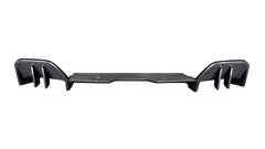 BMW 5 Series 530 540 (with M-package bumper, does not fit base model) & i5 e/x Drive40 (with M-package bumper, does not fit base model) M60 G60 G61 2024-ON with Aftermarket Parts - MP Style Rear Diffuser (Quad Exhaust Tips Included) Pre-preg Carbon Fiber from TAKD Carbon