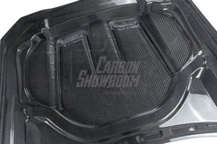 BMW M3 / M3C G80 G81 & M4 / M4C G82 G83 2021 2022 2023 2024 with Aftermarket Parts - Hood Bonnet Double-sided Pre-preg Carbon Fiber from TAKD Carbon