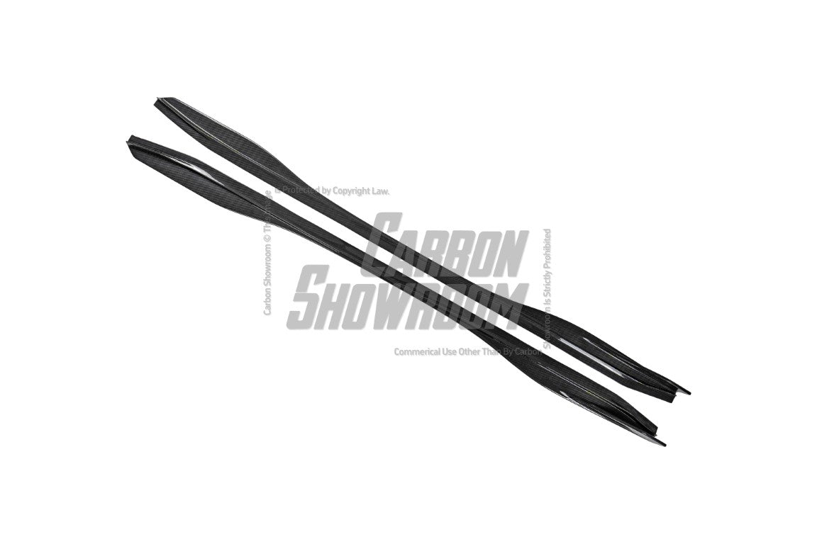 BMW M3/M3C G80/G81 2021-ON & M4/M4C G82/G83 2021 2022 2023 2024 with Aftermarket Parts - V1 Style Side Skirts Pre-preg Carbon Fiber from TAKD Carbon
