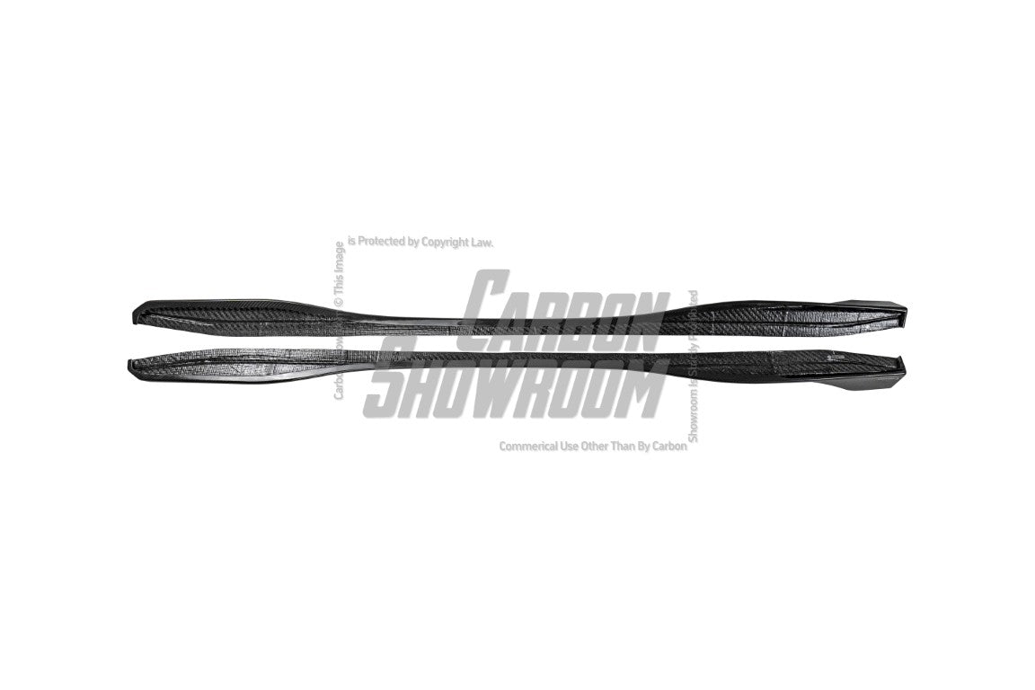 BMW M3/M3C G80/G81 2021-ON & M4/M4C G82/G83 2021 2022 2023 2024 with Aftermarket Parts - V1 Style Side Skirts Pre-preg Carbon Fiber from TAKD Carbon