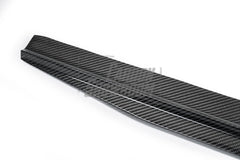 BMW 8 Series M850 840 G16 2018 2019 2020 2021 2022 2023 2024 with Aftermarket Parts - V1 Style Side Skirts Pre-preg Carbon Fiber from TAKD Carbon