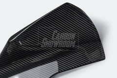 BMW X5 G05 M50i & X/S Drive 40i (with M-Package) (fits both Pre-LCI & LCI) 2019-ON with Aftermarket Parts - Rear Roof Spoiler Pre-preg Carbon Fiber from TAKD Carbon