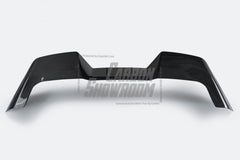 BMW X5 G05 M50i & X/S Drive 40i (with M-Package) (fits both Pre-LCI & LCI) 2019-ON with Aftermarket Parts - Rear Roof Spoiler Pre-preg Carbon Fiber from TAKD Carbon