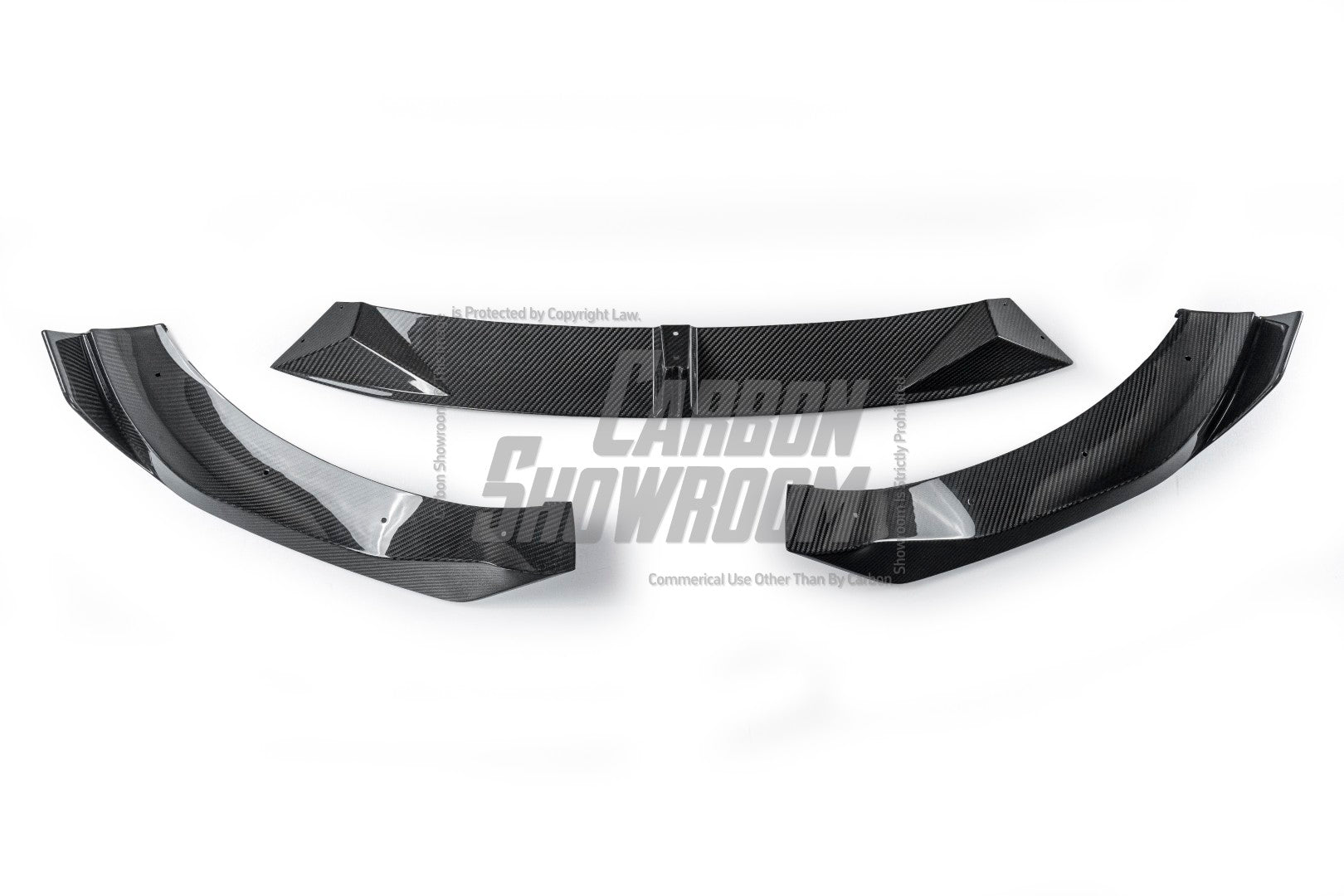 BMW X5 G05 M50i & X/S Drive 40i (with M-Package) Pre-LCI 2019 2020 2021 with Aftermarket Parts - V2 Front Lip Pre-preg Carbon Fiber from TAKD Carbon