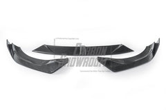 BMW X5 G05 M50i & X/S Drive 40i (with M-Package) Pre-LCI 2019 2020 2021 with Aftermarket Parts - V2 Front Lip Pre-preg Carbon Fiber from TAKD Carbon
