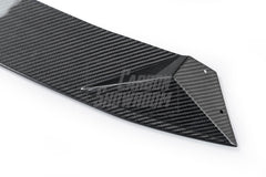 BMW X5 G05 M50i & X/S Drive 40i (with M-Package) Pre-LCI 2019 2020 2021 with Aftermarket Parts - V2 Front Lip Pre-preg Carbon Fiber from TAKD Carbon