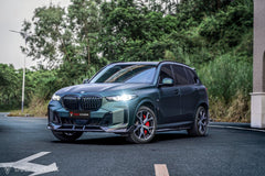 BMW X5 s/x Drive 40i / xDrive 50e (With M-Package, does not fit base model) & M60i G05 LCI 2024-ON with Aftermarket Parts - Pre-preg Carbon Fiber Front Bumper Grill from Karbel Carbon
