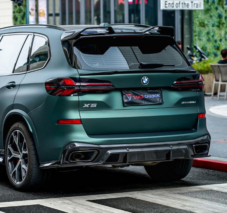 Your BMW X5 M60i M50i & s/x Drive 40i (With M-Package, does not fit base model) G05 (Fits Both Pre-LCI & LCI) 2019-ON with Aftermarket Parts - Pre preg Carbon Fiber Rear Spoiler from Karbel Carbon
