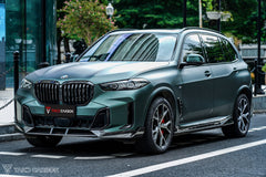 BMW X5 s/x Drive 40i & xDrive 50e (With M-Package, does not fit base model) & M60i G05 LCI 2024-ON with Aftermarket Parts - Front Intake Vents Dry Pre-preg Carbon Fiber from TAKD Carbon