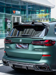 Your BMW X5 M60i M50i & s/x Drive 40i (With M-Package, does not fit base model) G05 (Fits Both Pre-LCI & LCI) 2019-ON with Aftermarket Parts - Pre preg Carbon Fiber Rear Spoiler from Karbel Carbon
