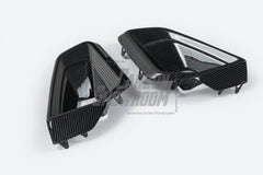 BMW X5 s/x Drive 40i & xDrive 50e (With M-Package, does not fit base model) & M60i G05 LCI 2024-ON with Aftermarket Parts - Front Intake Vents Dry Pre-preg Carbon Fiber from TAKD Carbon