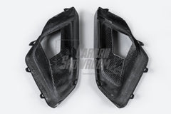 BMW X5 s/x Drive 40i & xDrive 50e (With M-Package, does not fit base model) & M60i G05 LCI 2024-ON with Aftermarket Parts - Front Intake Vents Dry Pre-preg Carbon Fiber from TAKD Carbon