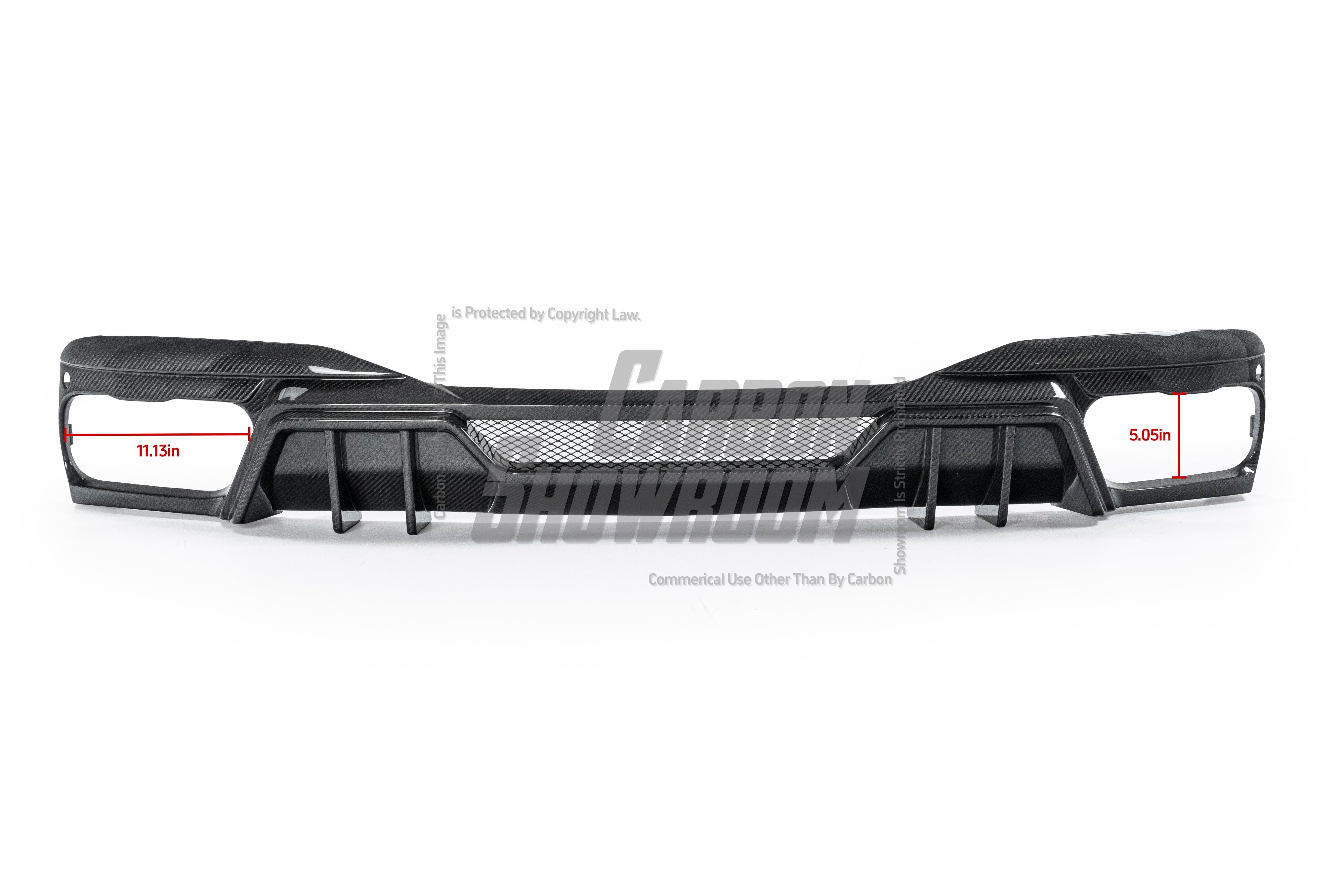 X7 xDrive40i(With M-Package Bumper) xDrive50i M50i M60i G07 2019-ON with Aftermarket Parts - Rear Diffuser & Canards Pre-preg Carbon Fiber from TAKD Carbon