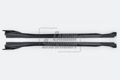 BMW X7 xDrive40i M60i ALPINA XB7 LCI G07 2023-ON with Aftermarket Parts - Side Skirts Pre-preg Carbon Fiber from TAKD Carbon