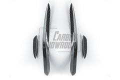 Mercedes Benz A-Class A45 W177 2019-ON with Aftermarket Parts - Front Canards Pre-preg Carbon Fiber from TAKD Carbon