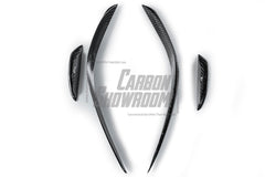 Mercedes Benz A-Class A45 W177 2019-ON with Aftermarket Parts - Front Canards Pre-preg Carbon Fiber from TAKD Carbon