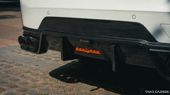 TAKD Carbon Fiber Rear Diffuser & Canards for BMW 3 Series G20 330i M340i 2023-ON LCI