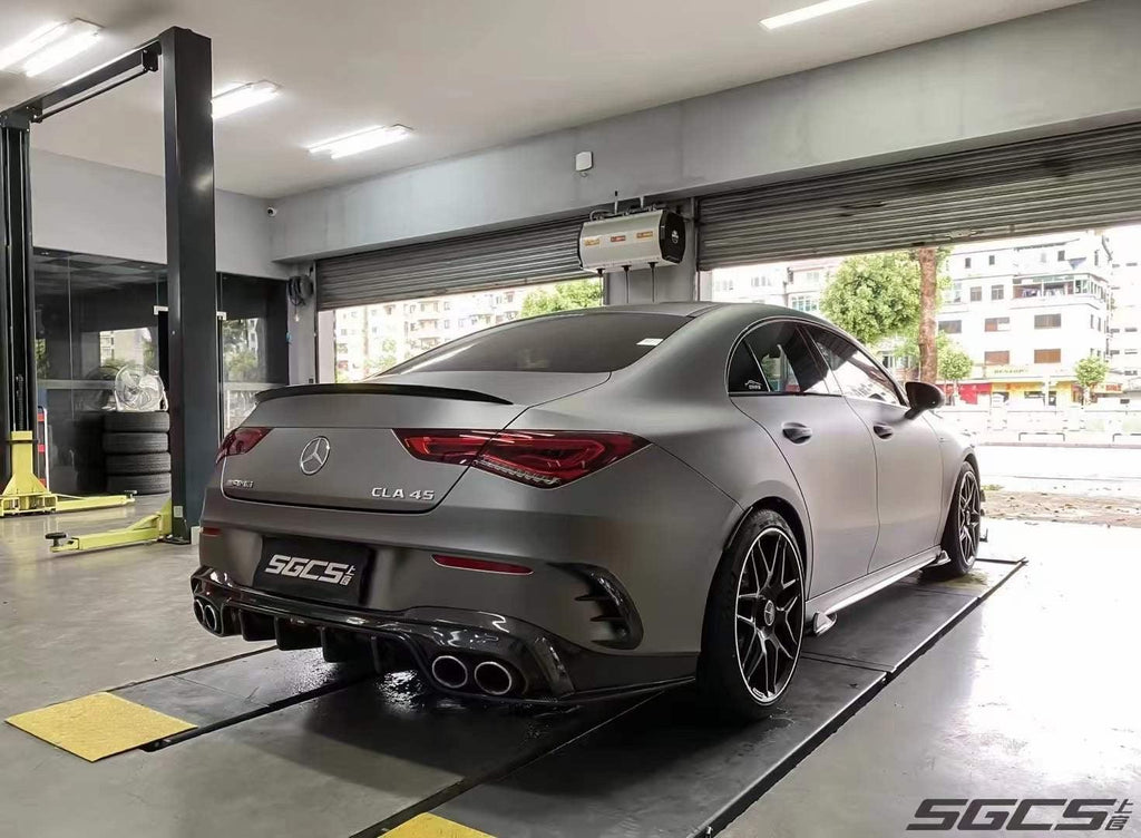 Benz CLA-Class CLA45(S) C118 X118 Aftermarket Parts - TAKD Carbon Rear ...