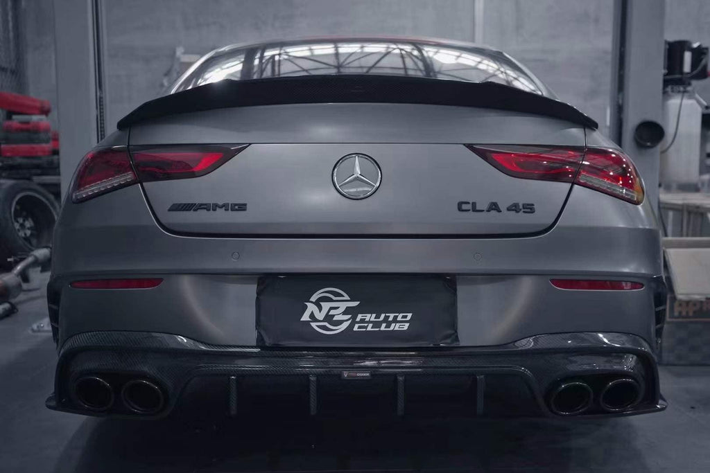Benz CLA-Class CLA45(S) C118 X118 Aftermarket Parts - TAKD Carbon Rear ...