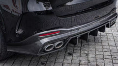 Mercedes Benz GLE-Class AMG GLE53 GLE63S W167 2019-ON with Aftermarket Parts - Rear Diffuser Dry Pre-preg Carbon Fiber from TAKD Carbon