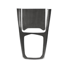 BMW X5 M60i s/x Drive 40i 50e G05 LCI 2024-ON with Aftermarket Parts - Center Control Trim Cover Dry Pre-preg Carbon Fiber from TAKD Carbon