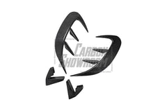Mercedes Benz AMG GT43 GT50 GT53 X290 2021 2022 2023 2024 with Aftermarket Parts - Rear Bumper Canards Carbon Fiber from TAKD Carbon