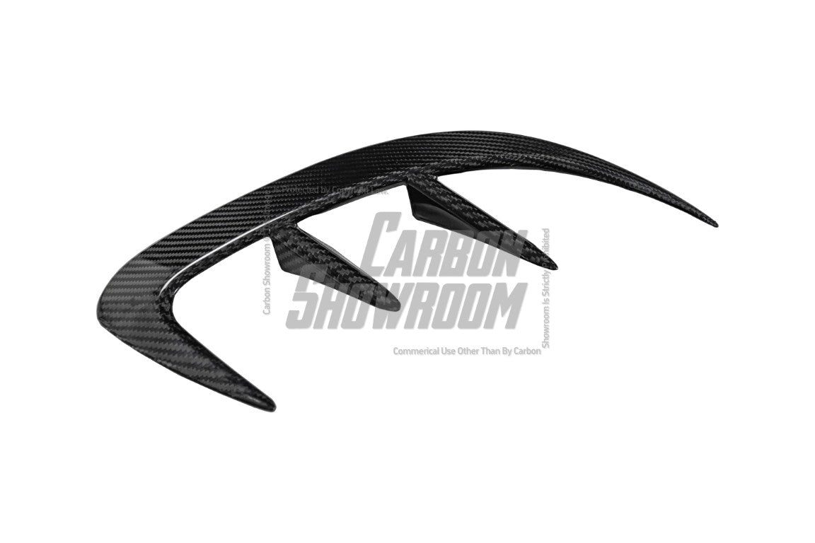 Mercedes Benz AMG GT43 GT50 GT53 X290 2021 2022 2023 2024 with Aftermarket Parts - Rear Bumper Canards Carbon Fiber from TAKD Carbon