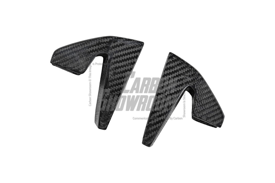 Mercedes Benz AMG GT43 GT50 GT53 X290 2021 2022 2023 2024 with Aftermarket Parts - Rear Bumper Canards Carbon Fiber from TAKD Carbon