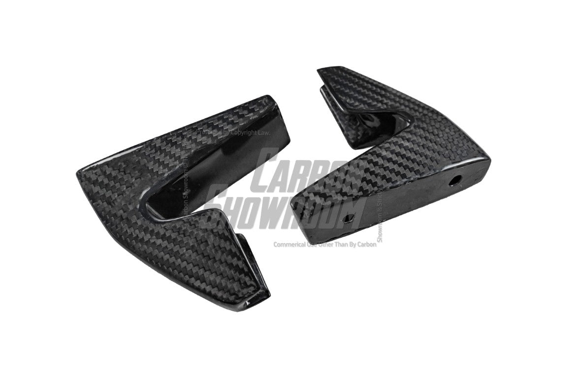 Mercedes Benz AMG GT43 GT50 GT53 X290 2021 2022 2023 2024 with Aftermarket Parts - Rear Bumper Canards Carbon Fiber from TAKD Carbon