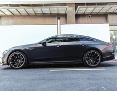 Mercedes Benz AMG GT43 GT50 GT53 X290 2021 2022 2023 2024 with Aftermarket Parts - Side Skirts Carbon Fiber from TAKD Carbon