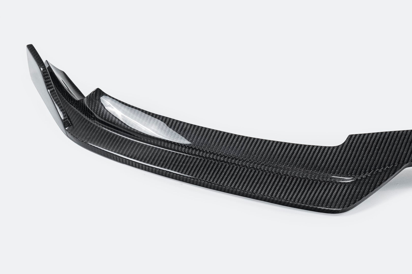 Mercedes Benz C-Class C63/C63S (fits both Pre-Facelift & Facelift) W205 2015 2016 2017 2018 2019 2020 2021 with Aftermarket Parts - Front Lip Pre-preg Carbon Fiber from TAKD Carbon