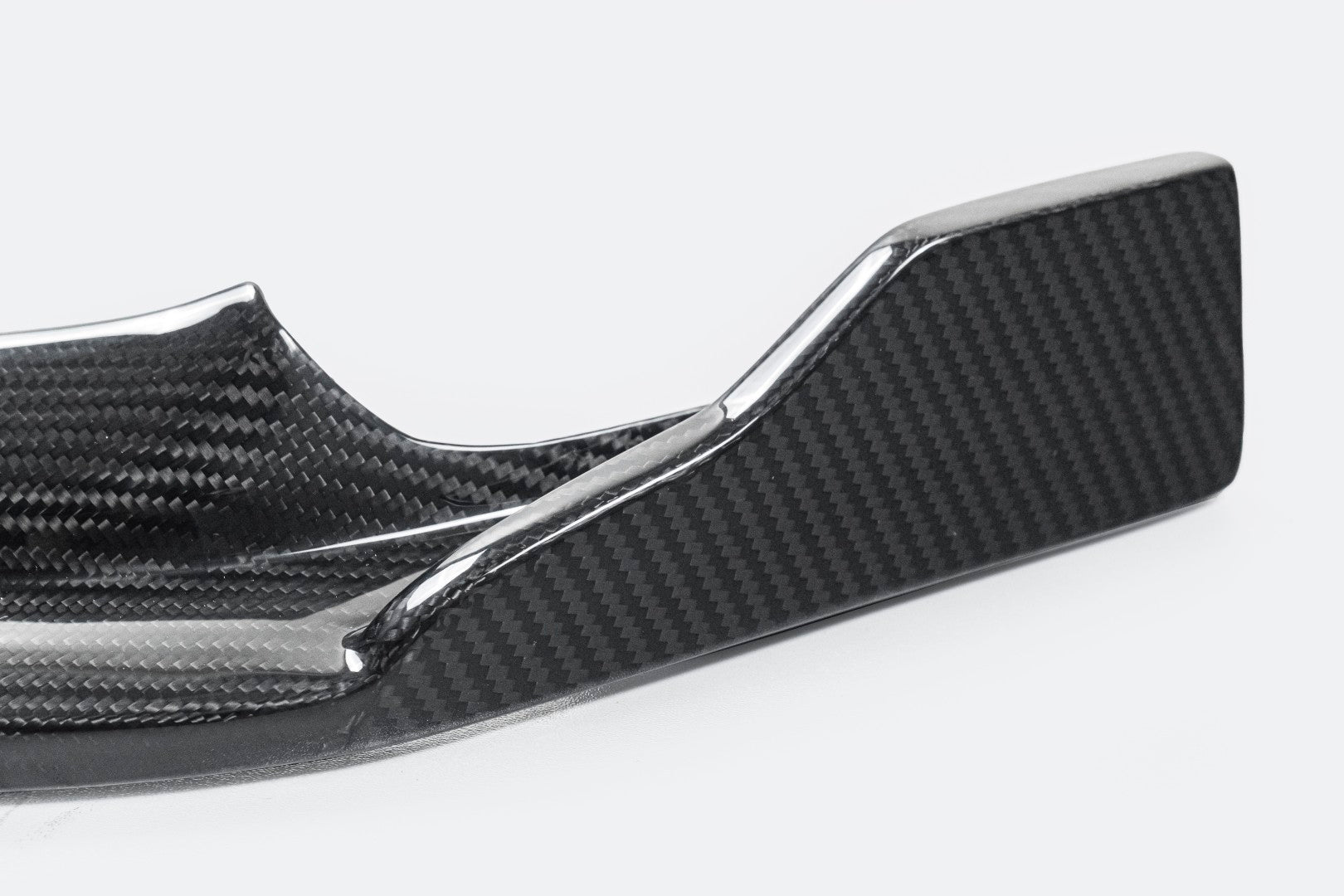 Mercedes Benz C-Class C63/C63S (fits both Pre-Facelift & Facelift) W205 2015 2016 2017 2018 2019 2020 2021 with Aftermarket Parts - Front Lip Pre-preg Carbon Fiber from TAKD Carbon